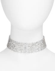 Nadri Cabaret Cubic Zirconia Choker Necklace