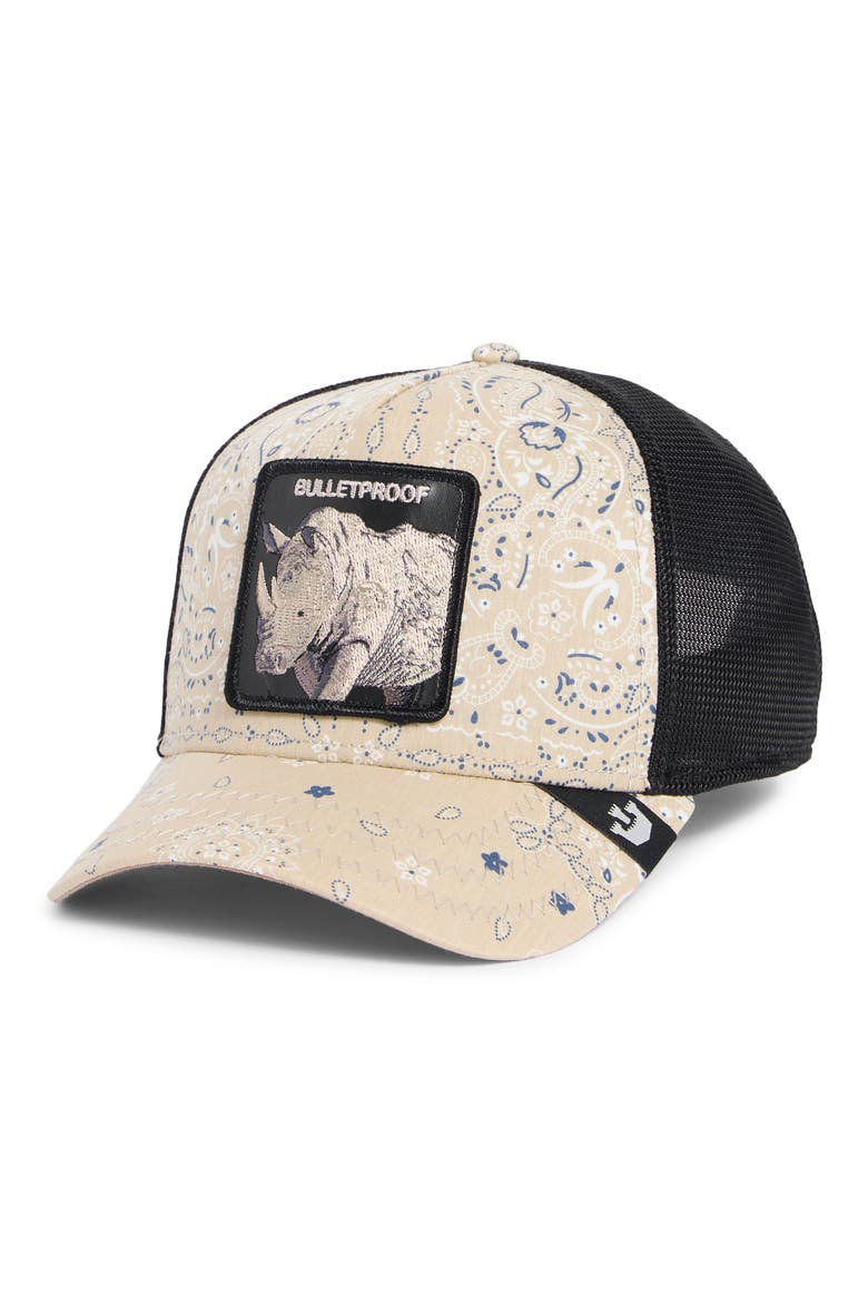 All Eyes on Me Trucker Hat, Main, color, TAN