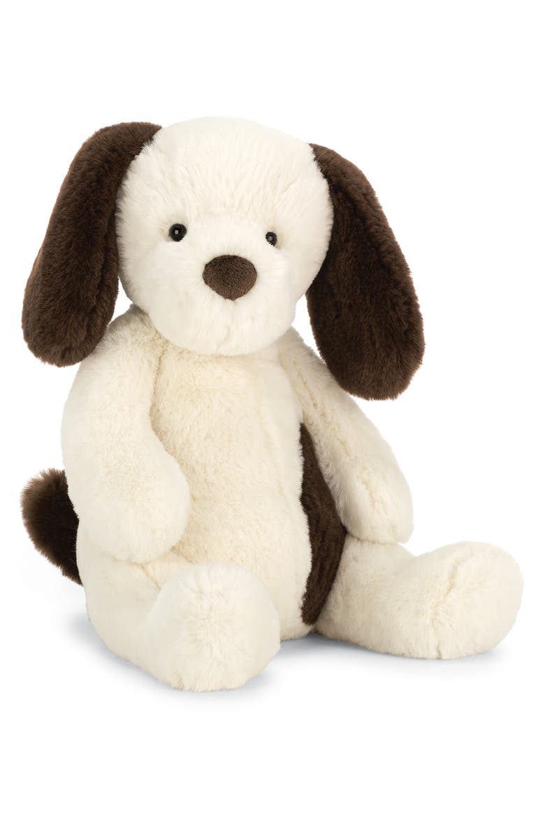 Jellycat Really Big Puffles Puppy Stuffed Animal, Main, color, 