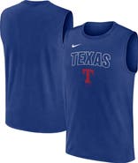 Nike Men's Nike Royal Texas Rangers Knockout Performance Muscle Tank Top