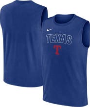 Nike Men's Nike Royal Texas Rangers Knockout Performance Muscle Tank Top