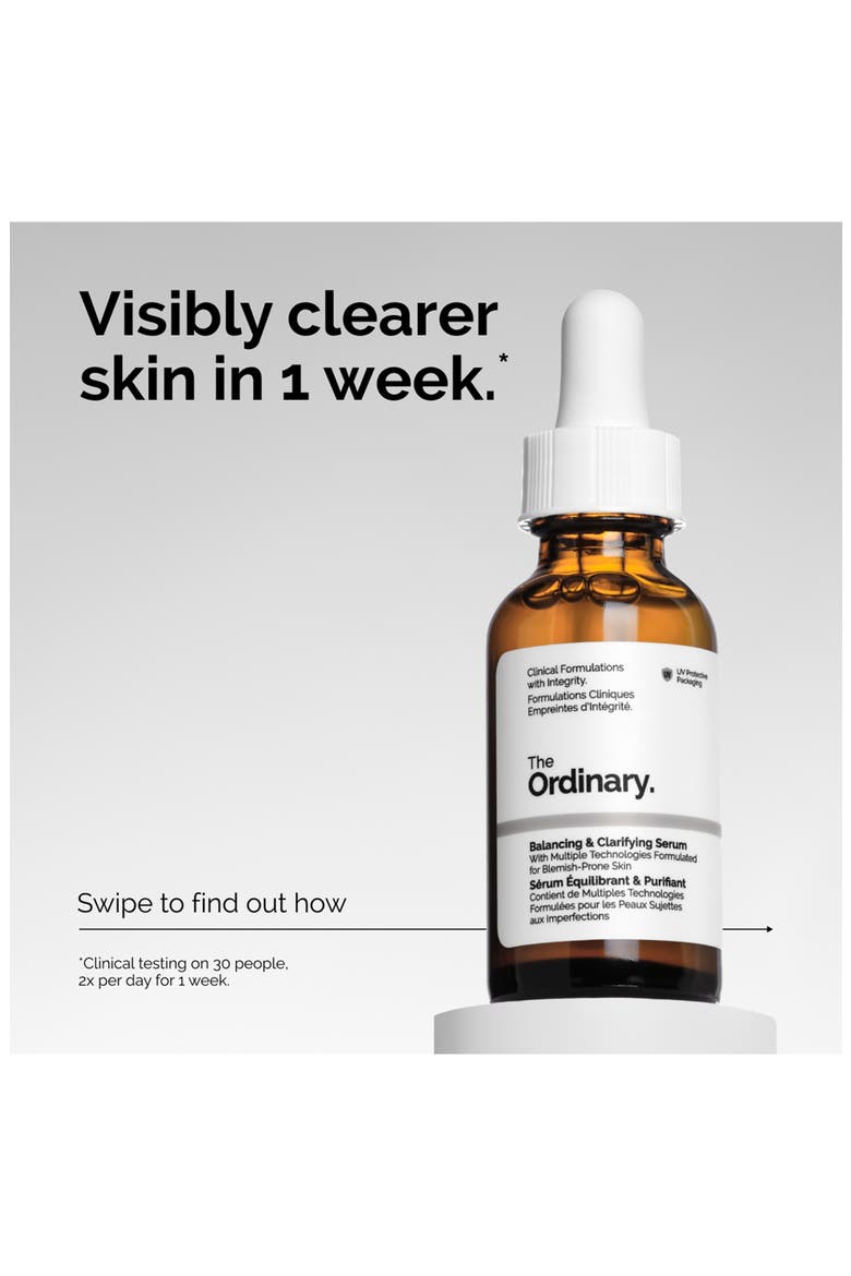 Balancing & Clarifying Serum for Oily Skin, Alternate, color, NO COLOR