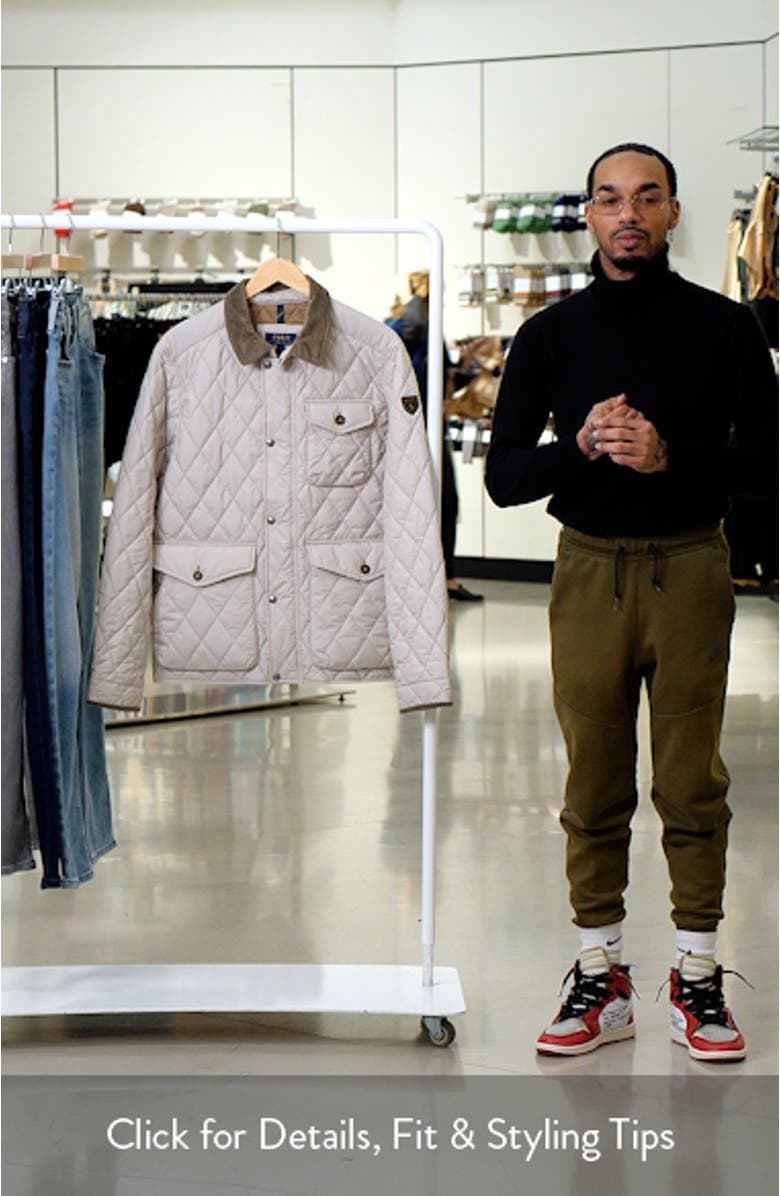 The Beaton Water Repellent Quilted Jacket, sales video thumbnail