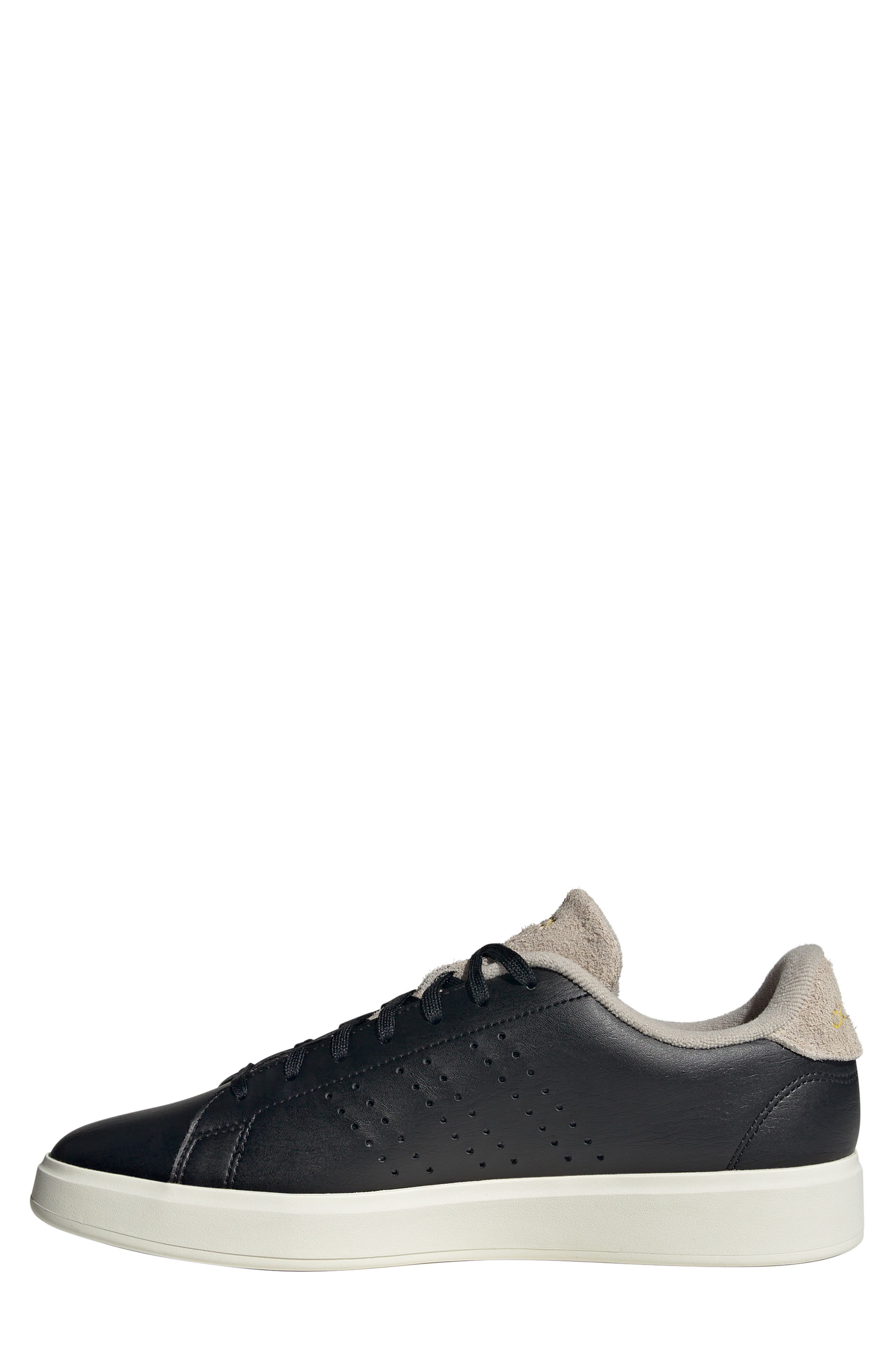 adidas Advantage Sneaker, Alternate, color, Black/ Black/ Wonder Beige