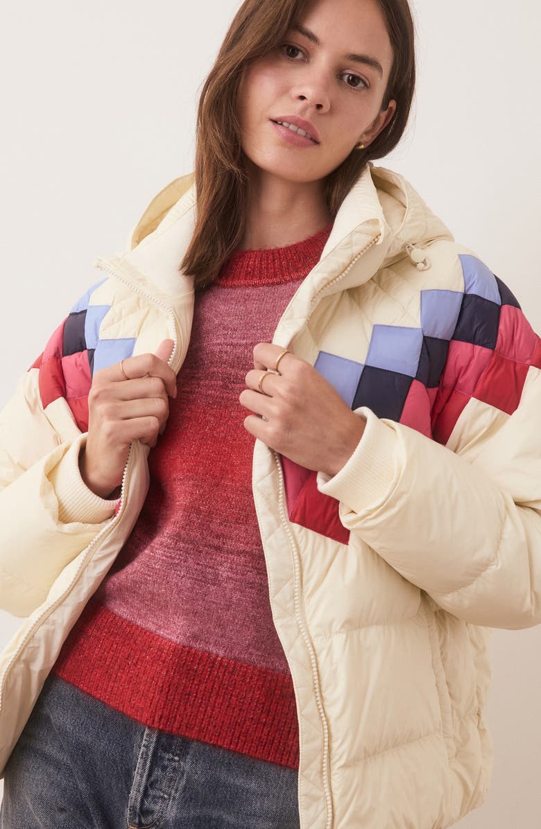 Marine Layer Archive Sierra Hooded Puffer Jacket, Alternate, color,