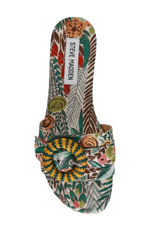 Steve Madden Merla Slide Sandal In Multi