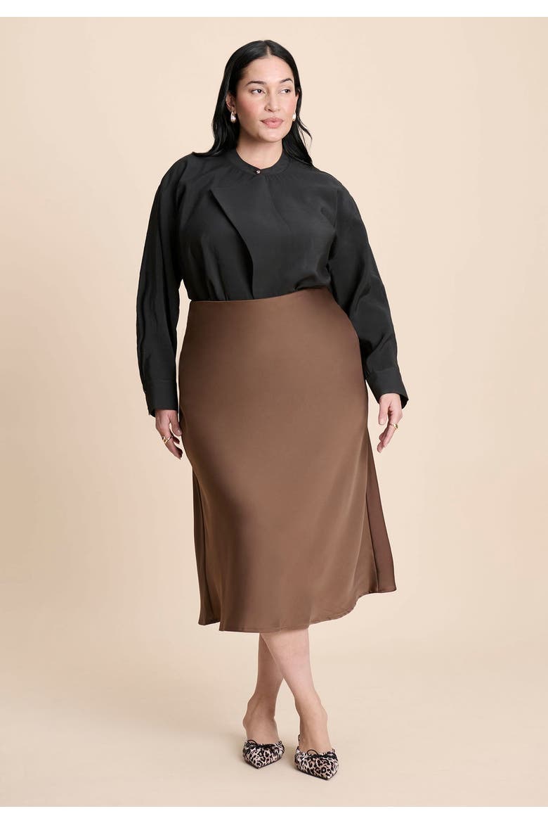 Surplice Collared Top, Alternate, color, BLACK ONYX