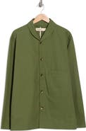 Imperfects Organic Cotton Canvas Shepherds Shirt Jacket