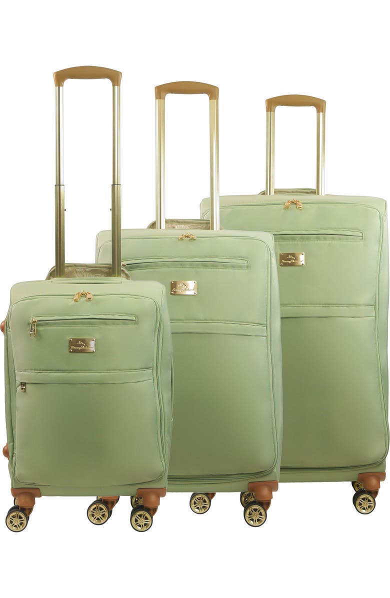 Tommy Bahama 3-Piece Soft-Sided Spinner Luggage Set, Alternate, color, Sage