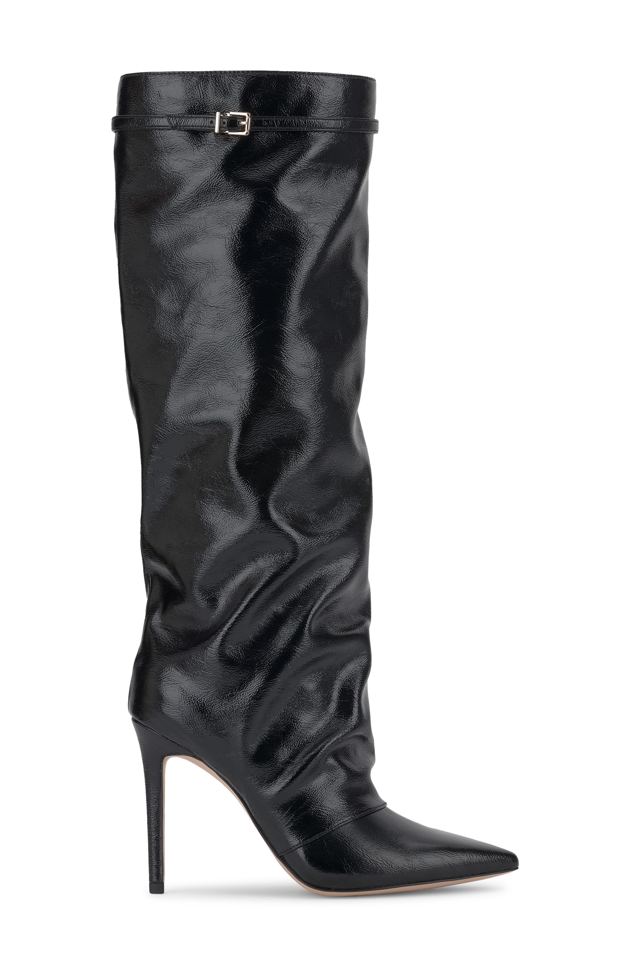 Paeril Wide Calf Knee High Boot, Alternate, color, BLACK
