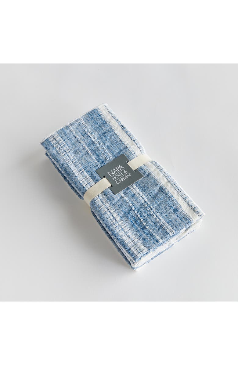 Napa Home & Garden Brenna Napkins Set of 4, Alternate, color, Blue