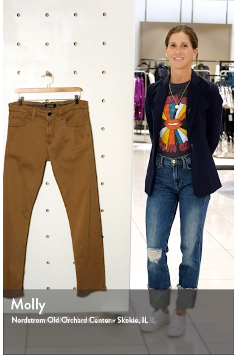 Courage Straight Leg Twill Pants video
