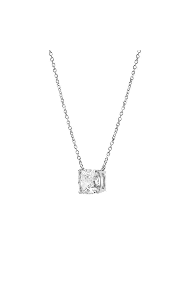 LuvMyJewelry Cushion Chic 14K Gold Lab Grown Diamond Necklace - 1.50 ct, Alternate, color, 
