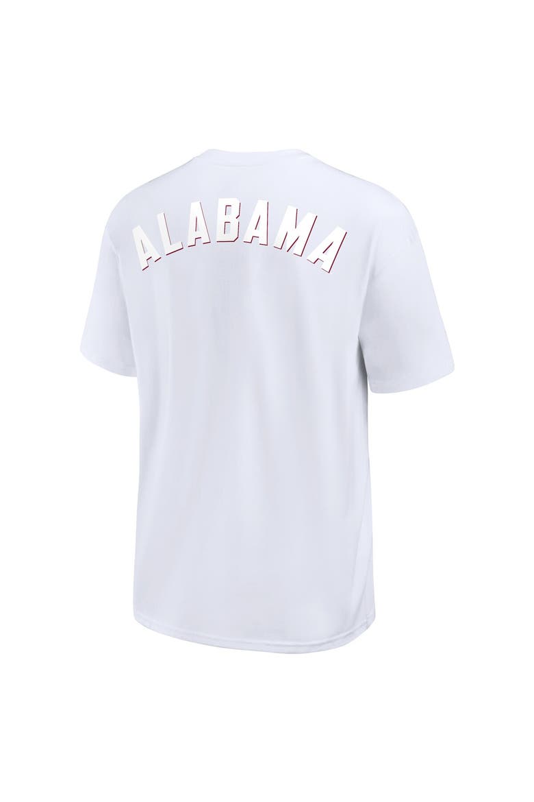 Men's Nike White Alabama Crimson Tide 2-Hit Statement Max90 T-Shirt, Alternate, color, White