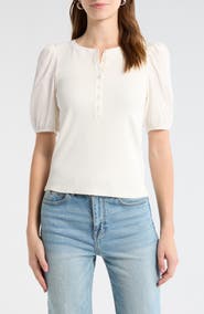PAIGE Brandy Puff Sleeve Shirt