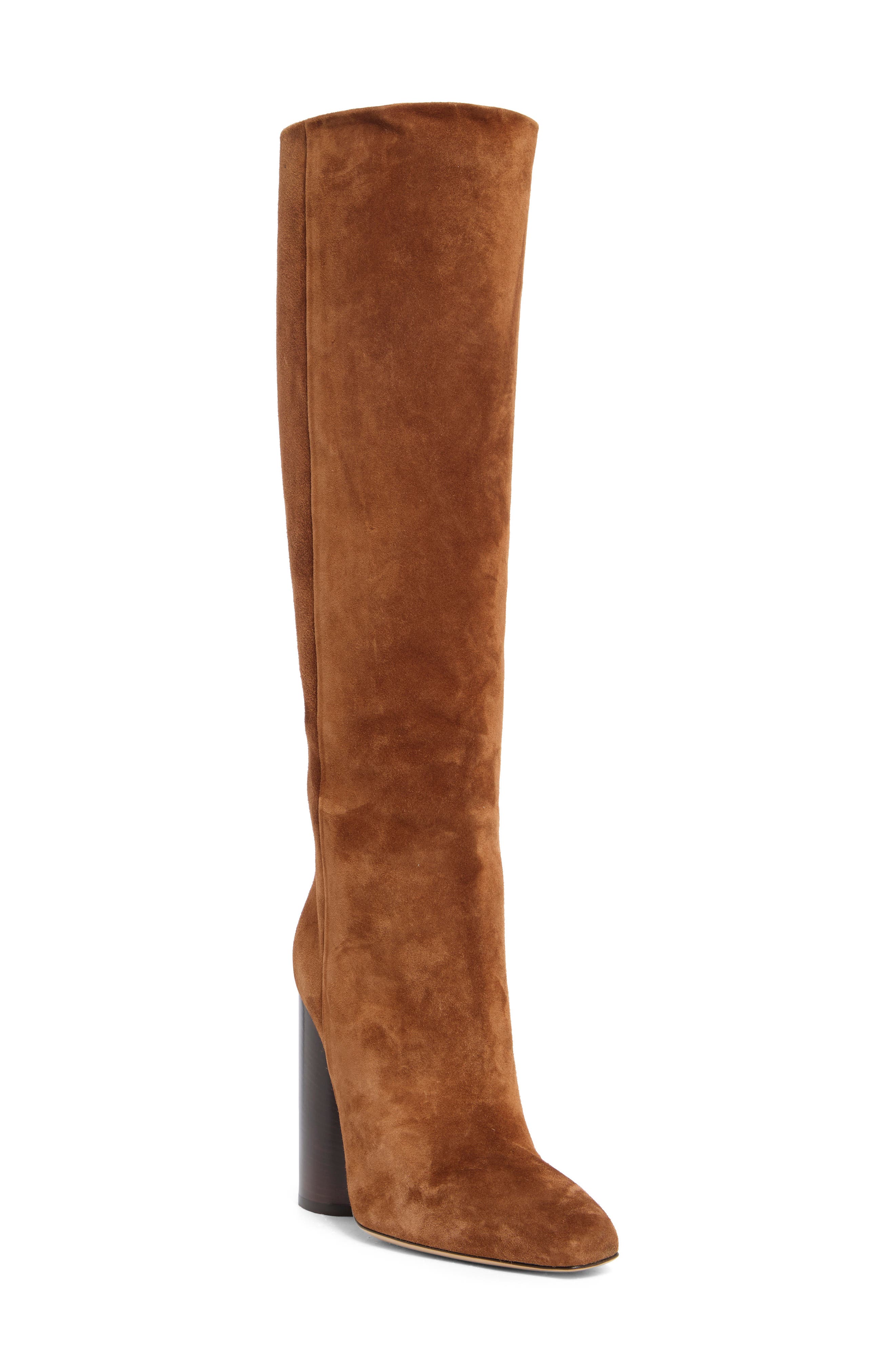 FERRAGAMO Pampero Suede Tall Boot