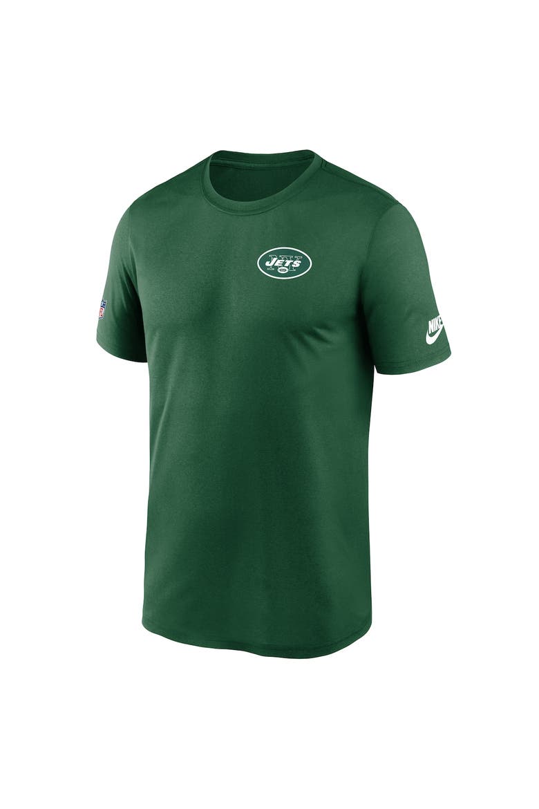 Men's Nike Green New York Jets Alt Legend Small Logo Dri-FIT T-Shirt, Alternate, color, Green