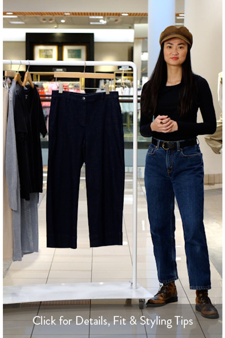 Ankle Wide Leg Jeans video