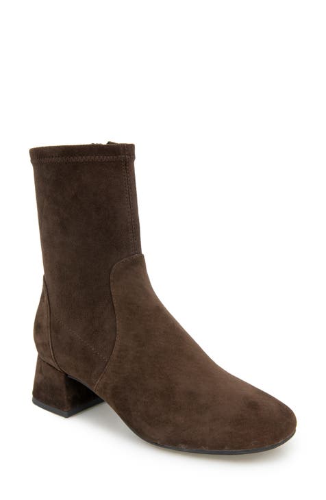 Women s Suede Ankle Boots Booties Nordstrom