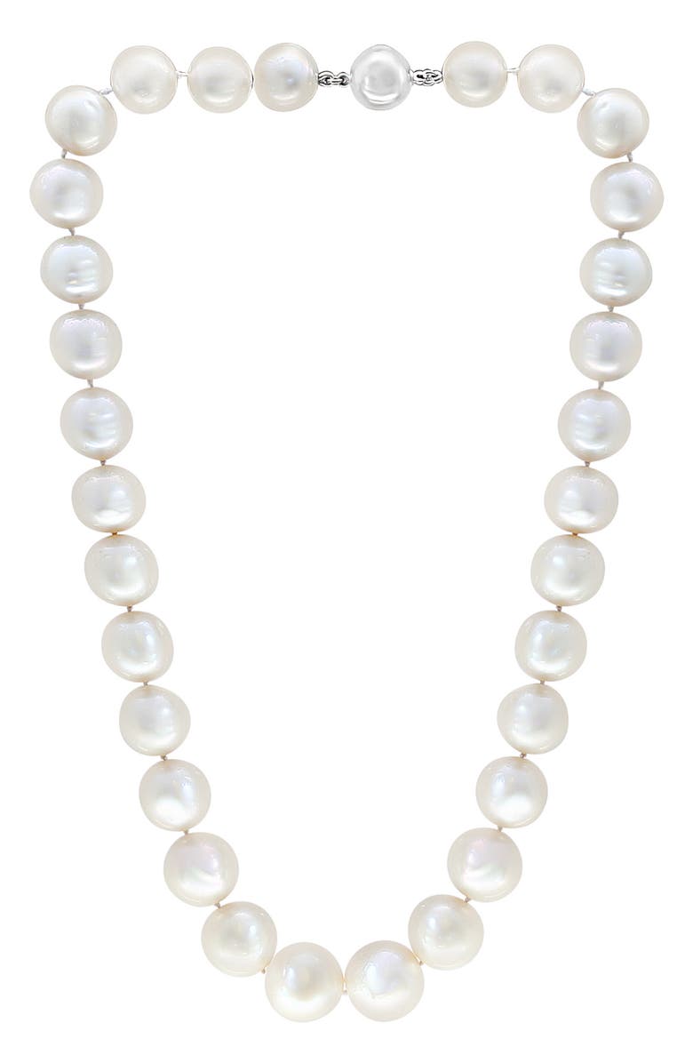 EFFY Sterling Silver 12-13mm Freshwater Pearl Necklace, Main, color, White