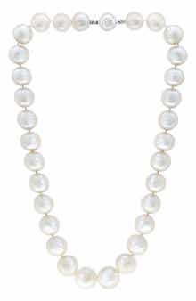 EFFY Sterling Silver 12-13mm Freshwater Pearl Necklace