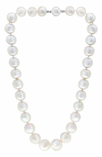 EFFY Sterling Silver 12-13mm Freshwater Pearl Necklace