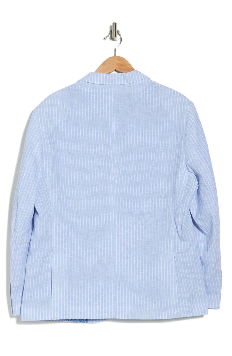 TailorByrd Linen Cotton Striped Sportcoat, Alternate, color, 