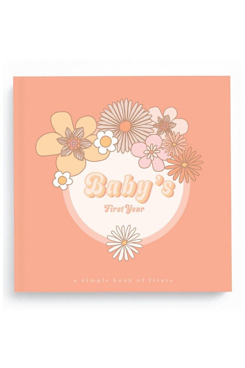 'Baby's First Year' Memory Book, Main, color, PINK