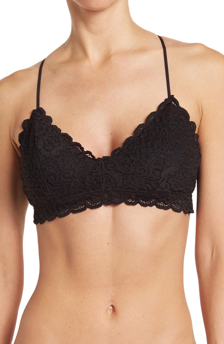 WISHLIST Strappy Bralette, Main, color, Black