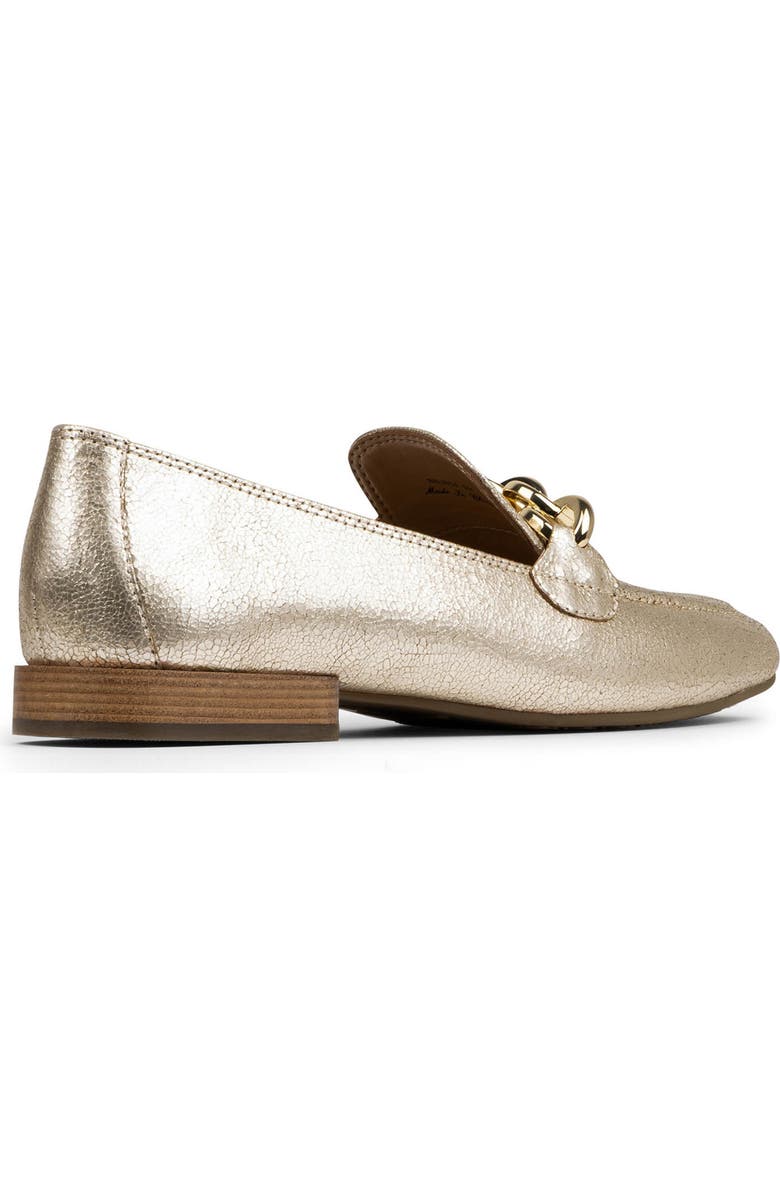 Donald Pliner Chain Loafer, Alternate, color, Platino / Platinum