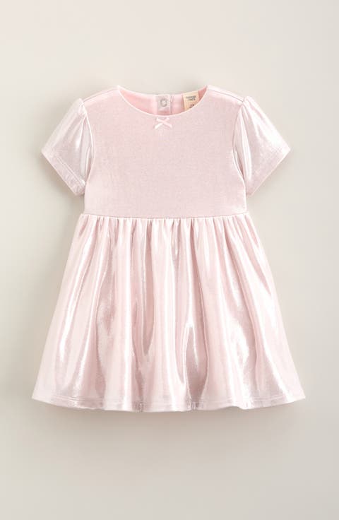 Kids' Metallic Shiny Dress