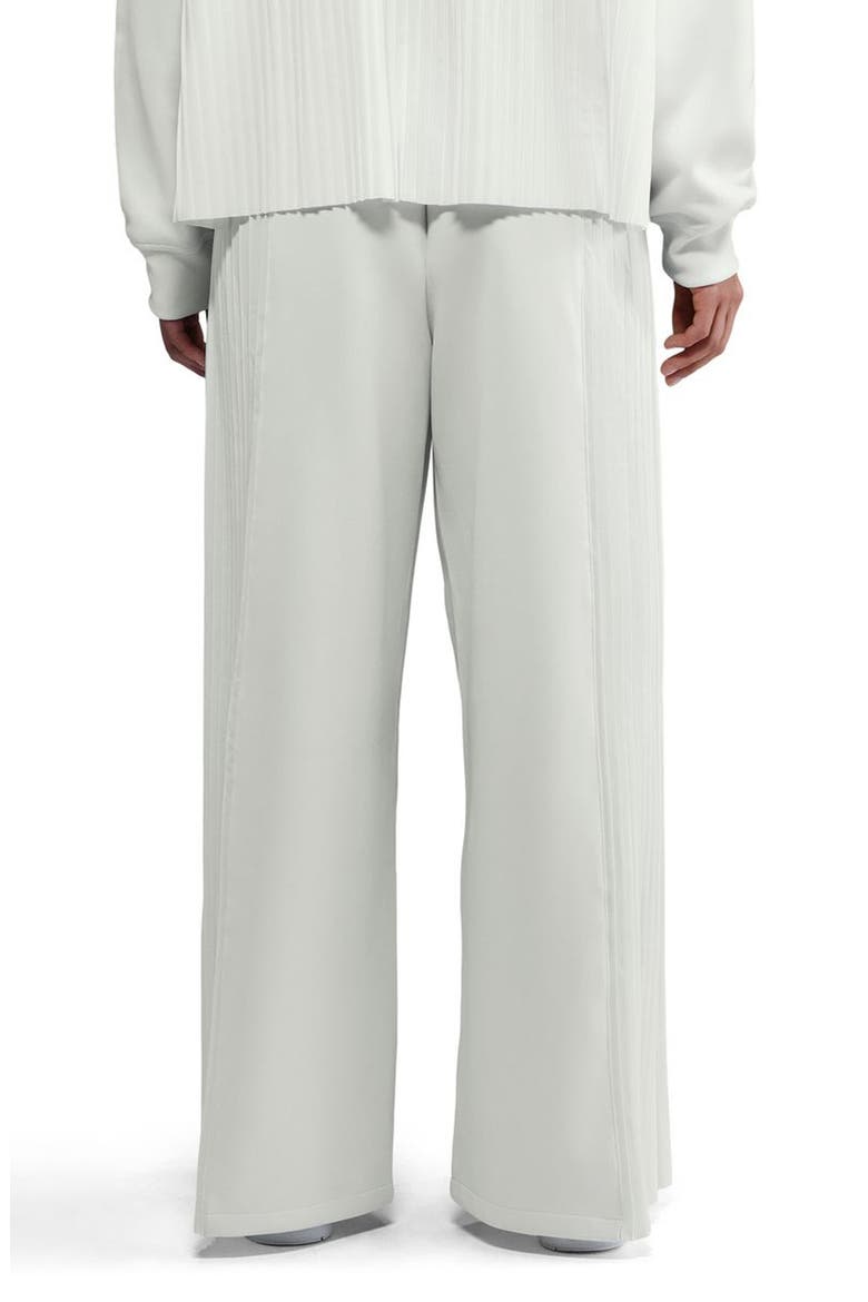 Pleated Wide Leg Pants, Alternate, color, SAIL/ BLACK