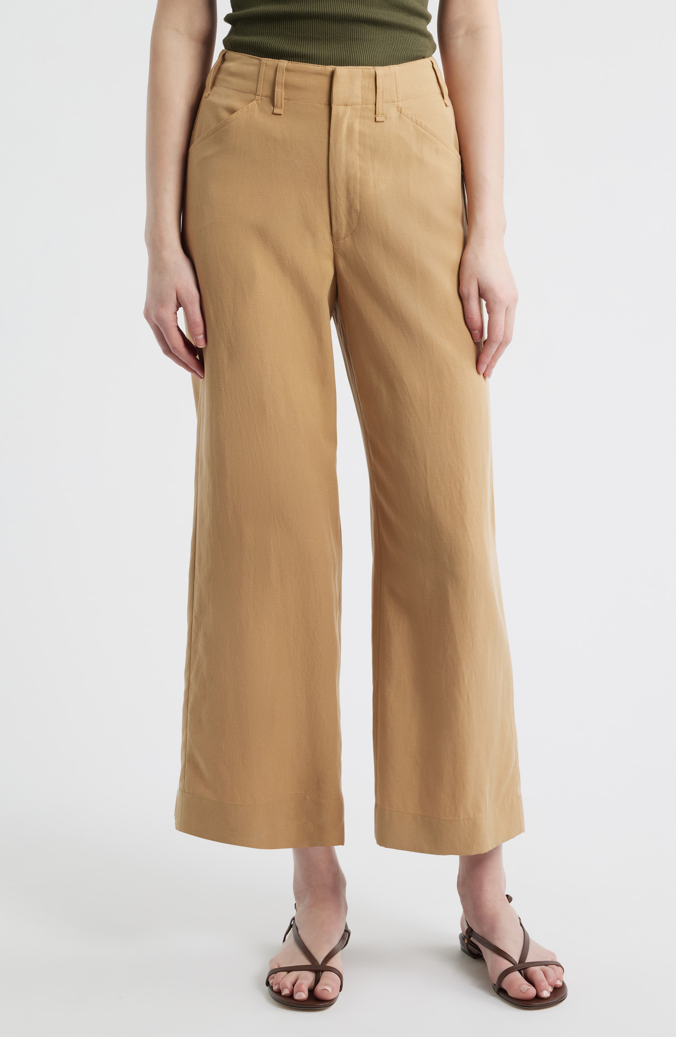 Allison Ankle Wide Leg Pants