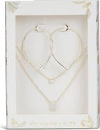 Sterling Forever Her Bridesmaid Style Drop Earrings