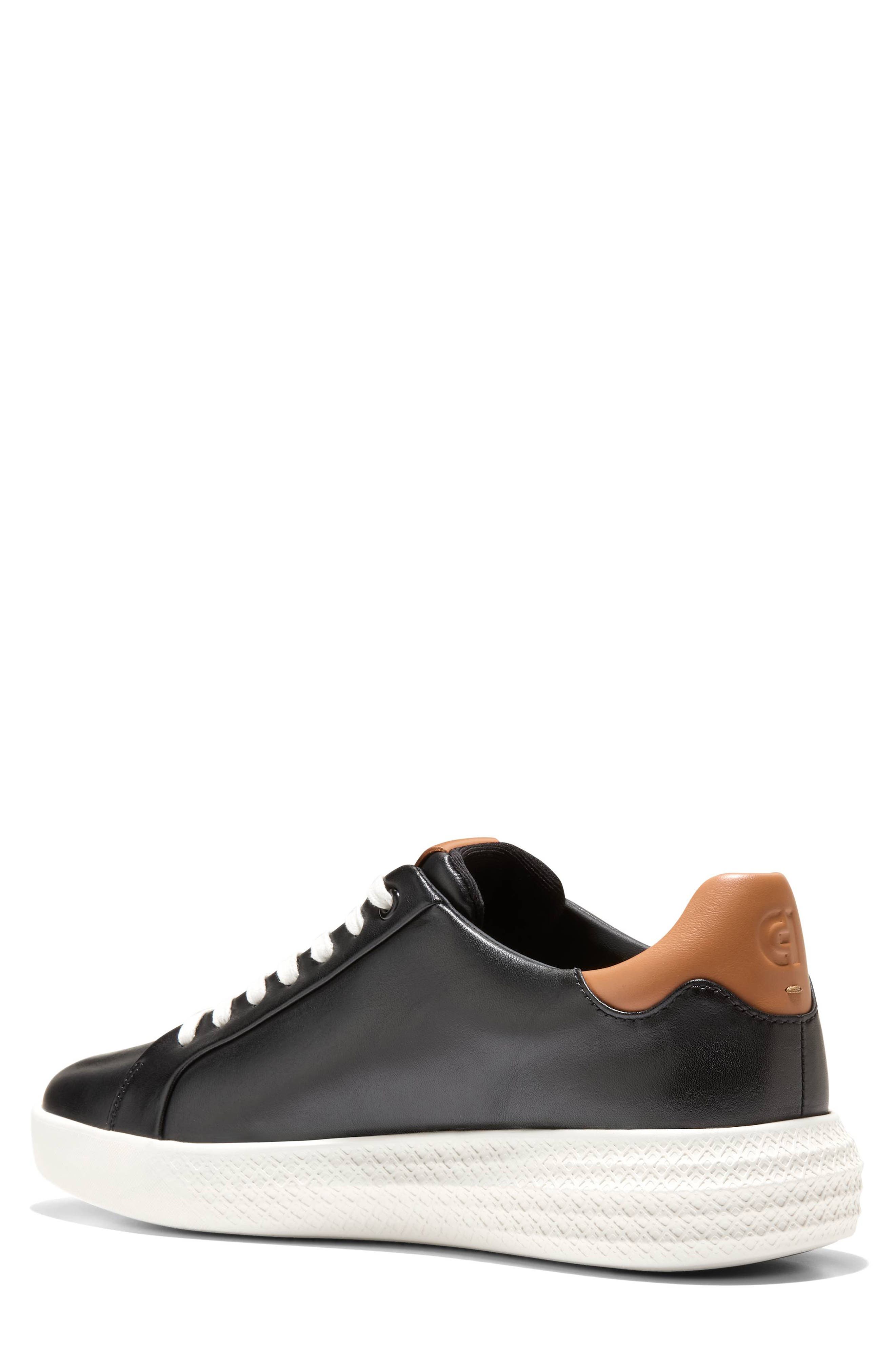 Grand Hurrion Cup LTT Low Top Sneaker, Alternate, color, BLACK / CH NATURAL TAN / IVORY