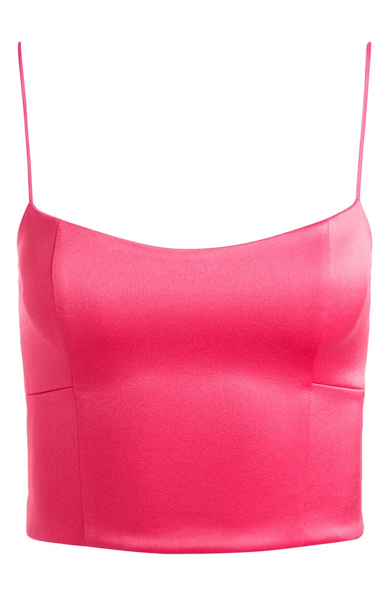 Alice + Olivia Saylor Camisole, Alternate, color, Raspberry