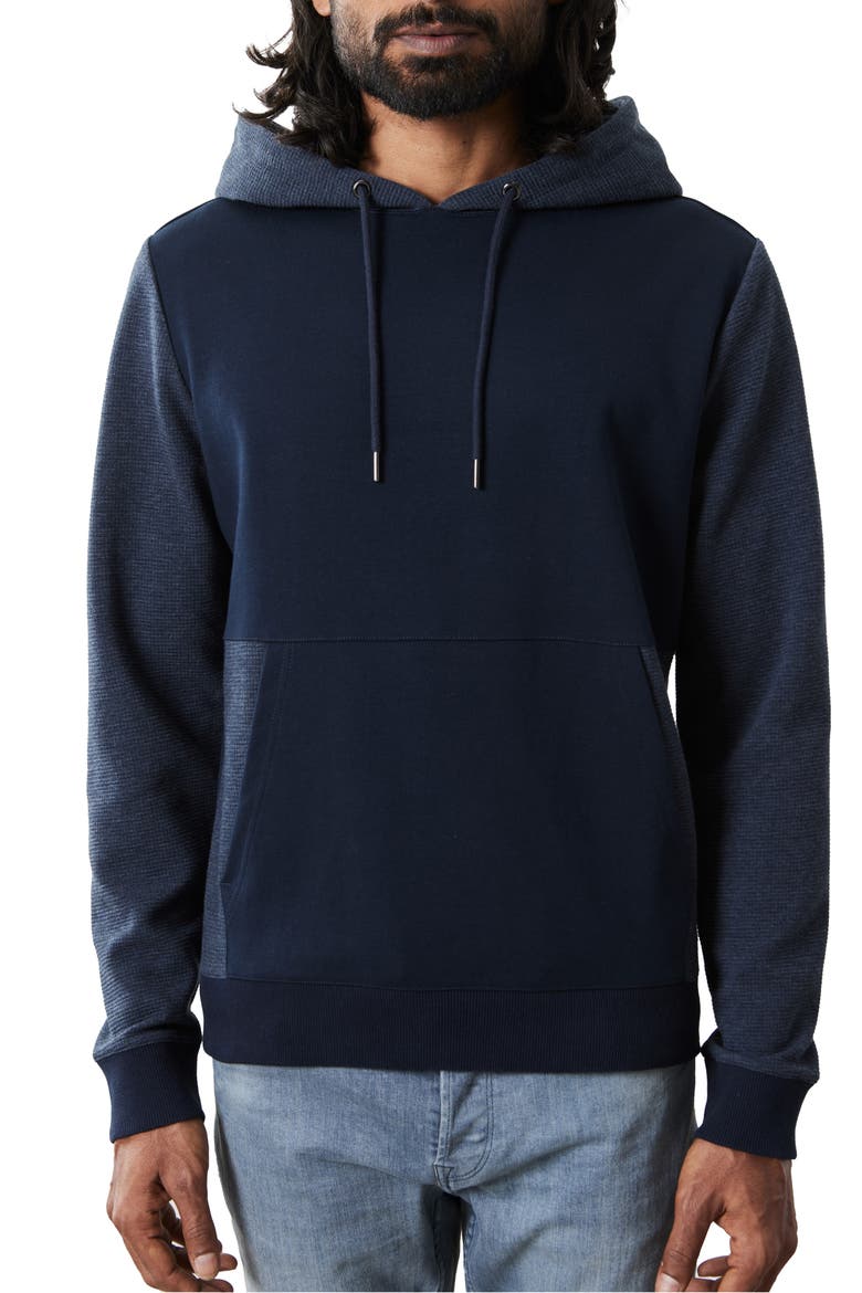 Melangé Hoodie, Main, color, BLUE
