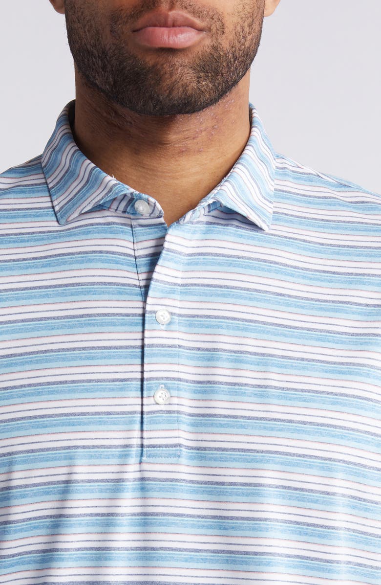 johnnie-O Tyson Stripe PREP-FORMANCE Polo, Alternate, color, 