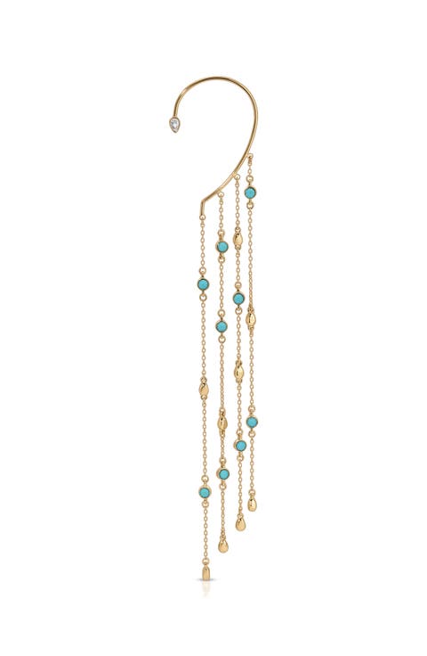 Linear Chain Statement Ear Cuff