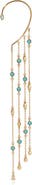 Ettika Linear Chain Statement Ear Cuff
