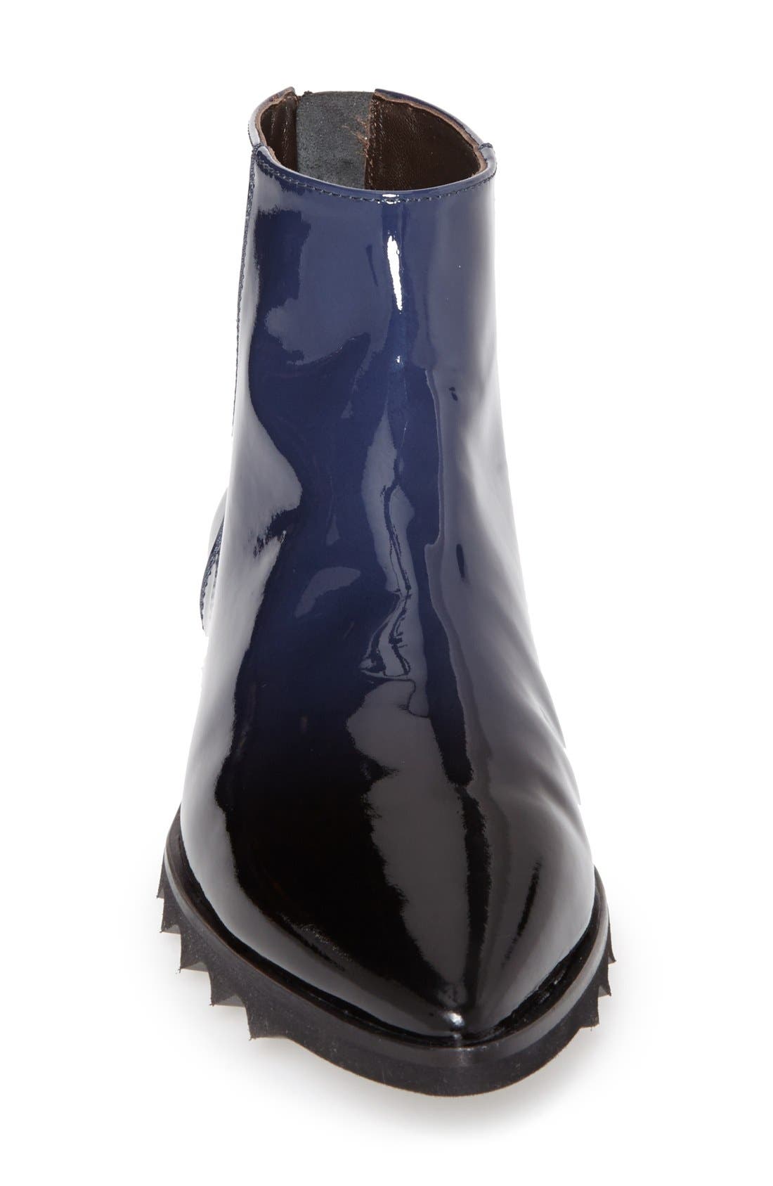 Attilio Giusti Leombruni 'Beetle' Bootie, Alternate, color, NAVY