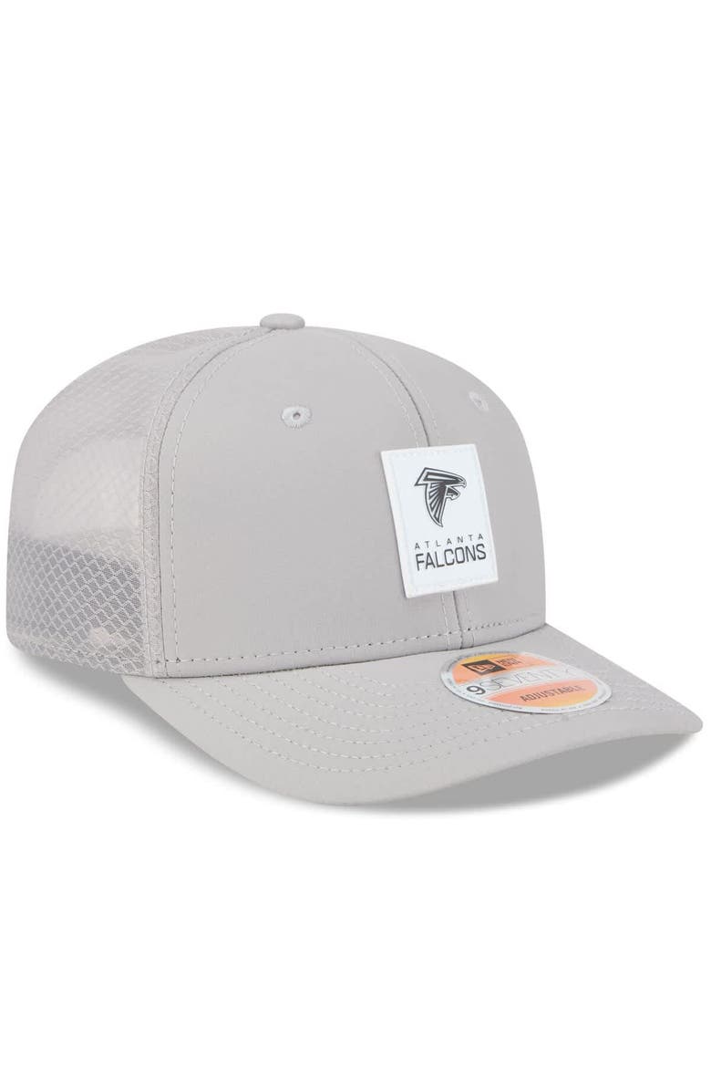 New Era Men's New Era Gray Atlanta Falcons 2025 Sideline  9SEVENTY Adjustable Trucker Hat, Alternate, color, 