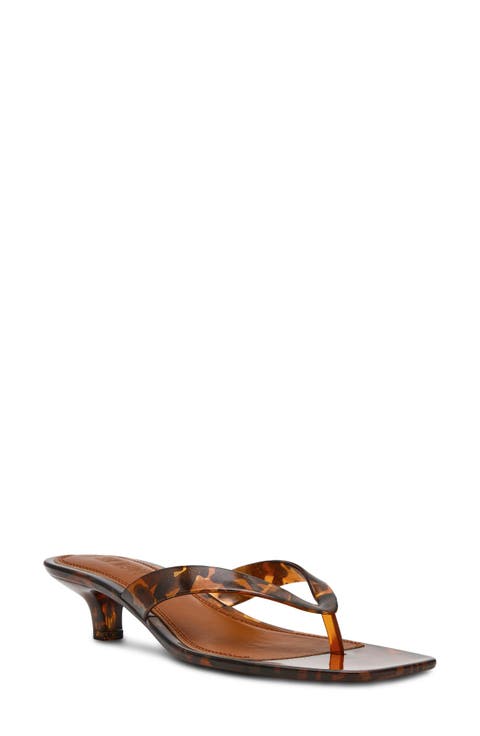 Tracie Kitten Heel Flip Flop