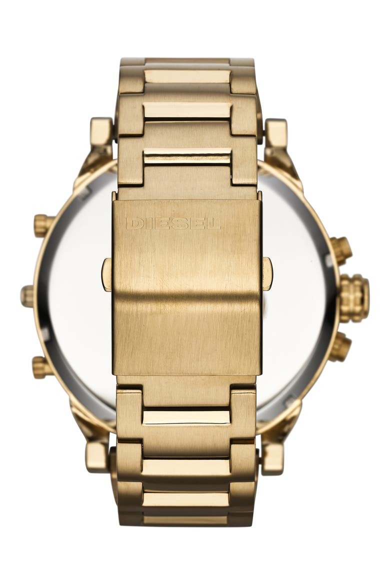 Mr. Daddy 2.0 Chronograph Bracelet Watch, 57mm, Alternate, color, GOLD