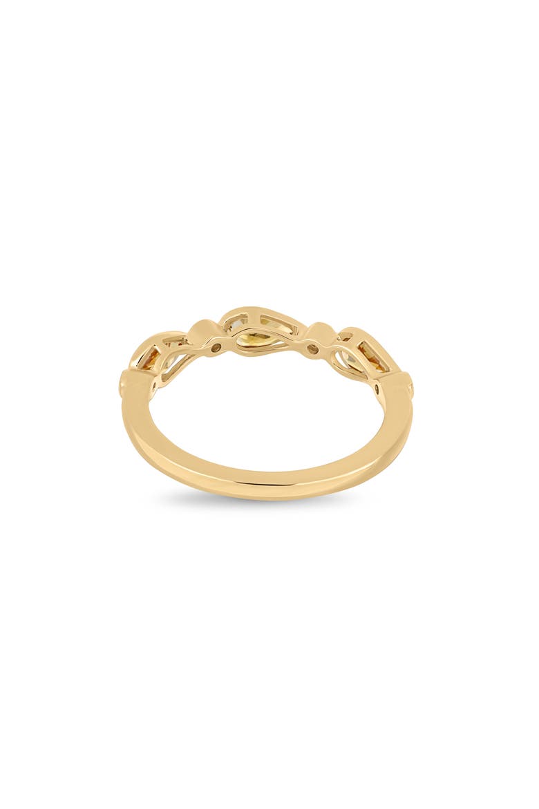 Color Stackable Ring (Online Trunk Show), Alternate, color, 14K YELLOW GOLD /CITRINE