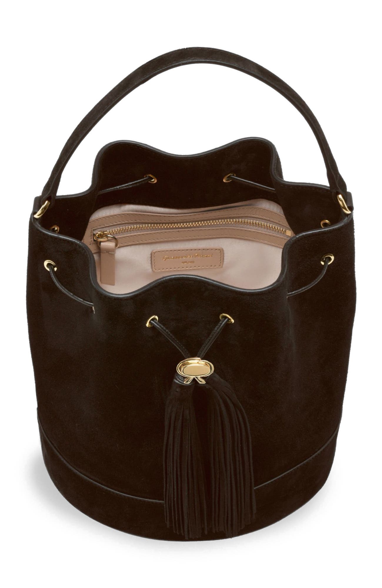 Sienna 22 Crossbody Bag, Alternate, color, Brown Suede
