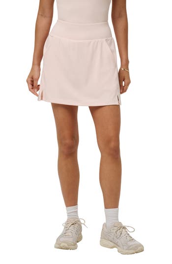 Travismathew Game Set Match Skort In Pearl Blush