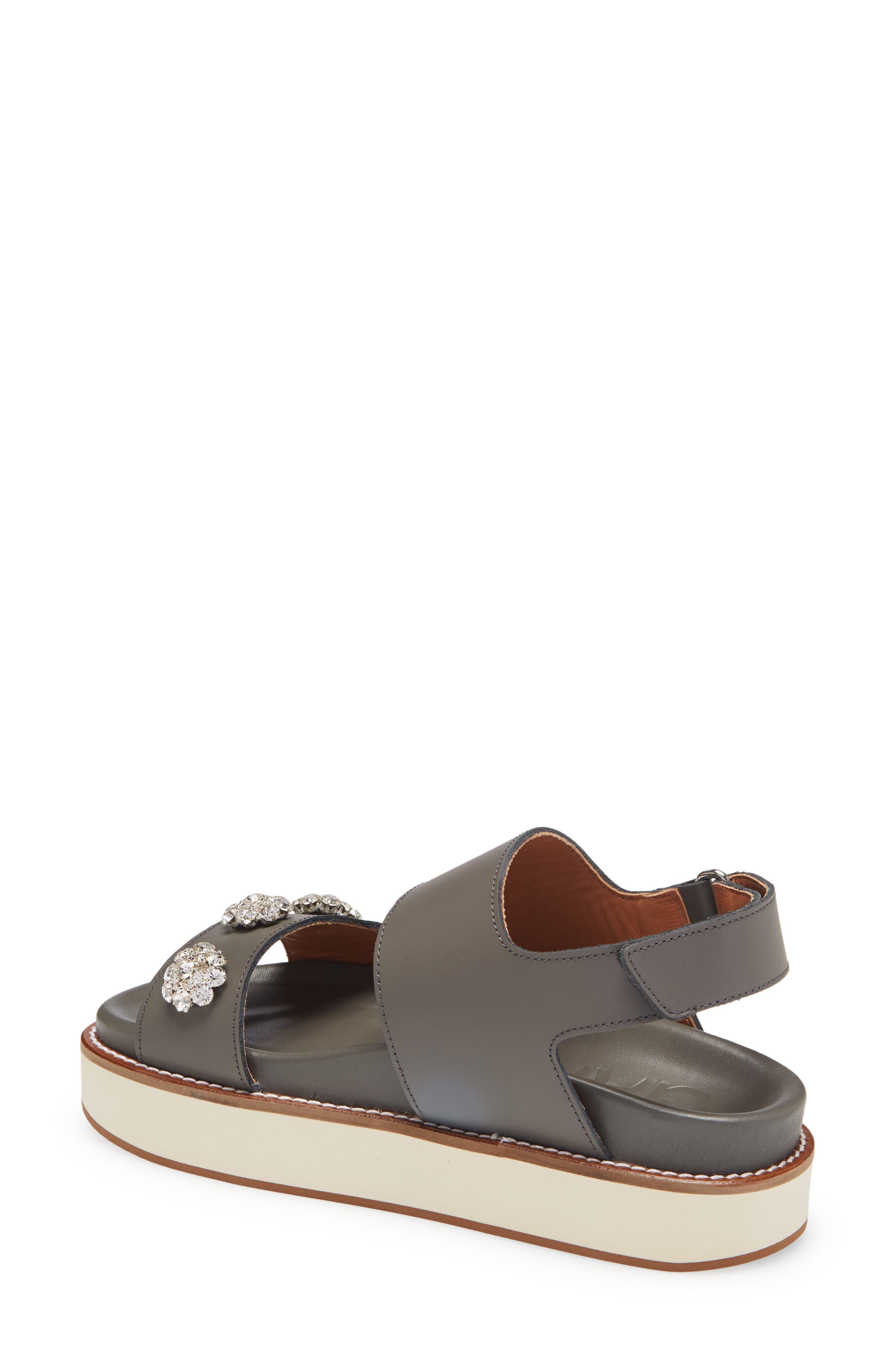 Ganni Juta Mid Deco Sandal, Alternate, color, 