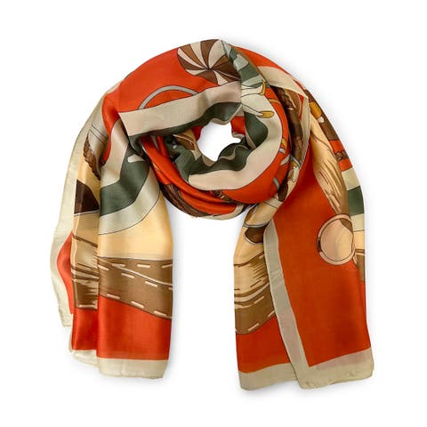 The Dancer Faux Silk Scarf