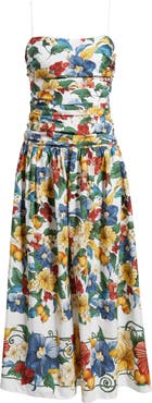 FARM Rio Tropi Ruched Maxi Sundress